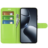 Xiaomi 15T Pro EIDERWOOD Kunstlæder Flipcover m. Pung & Ståfunktion - Sort