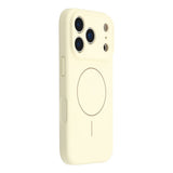 EIDERWOOD iPhone 17 Pro Max Fleksibelt Plastik Mobil Cover m. Foret Inderside - MagSafe Kompatibel - Hvid