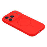 EIDERWOOD iPhone 17 Pro Max Fleksibelt Plastik Mobil Cover m. Foret Inderside - MagSafe Kompatibel - Rød