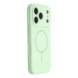 EIDERWOOD iPhone 17 Pro Fleksibelt Plastik Mobil Cover m. Foret Inderside - MagSafe Kompatibel - Mintgrøn