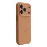 EIDERWOOD iPhone 17 Pro Fleksibelt Plastik Mobil Cover m. Foret Inderside - MagSafe Kompatibel - Brun