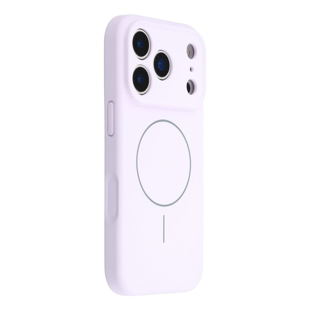 EIDERWOOD iPhone 17 Pro Fleksibelt Plastik Mobil Cover m. Foret Inderside - MagSafe Kompatibel - Lys Lilla