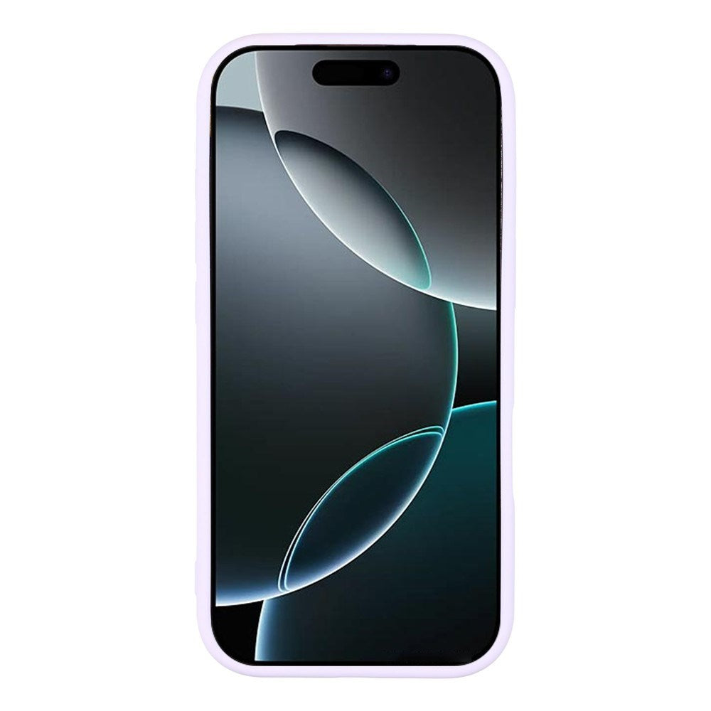 EIDERWOOD iPhone 17 Pro Fleksibelt Plastik Mobil Cover m. Foret Inderside - MagSafe Kompatibel - Lys Lilla