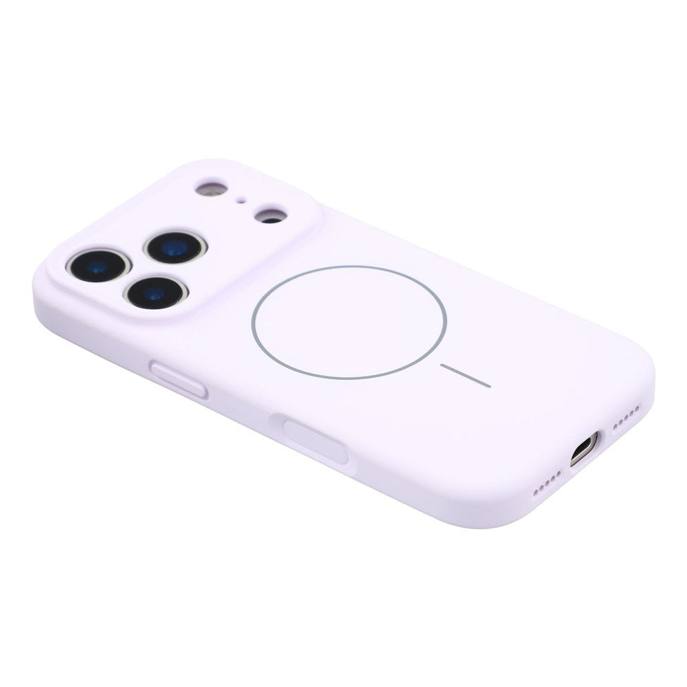 EIDERWOOD iPhone 17 Pro Fleksibelt Plastik Mobil Cover m. Foret Inderside - MagSafe Kompatibel - Lys Lilla