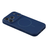 EIDERWOOD iPhone 17 Pro Fleksibelt Plastik Mobil Cover m. Foret Inderside - MagSafe Kompatibel - Mørkeblå