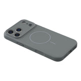 EIDERWOOD iPhone 17 Pro Fleksibelt Plastik Mobil Cover m. Foret Inderside - MagSafe Kompatibel - Mørkegrå