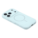 EIDERWOOD iPhone 17 Pro Fleksibelt Plastik Mobil Cover m. Foret Inderside - MagSafe Kompatibel - Lyseblå