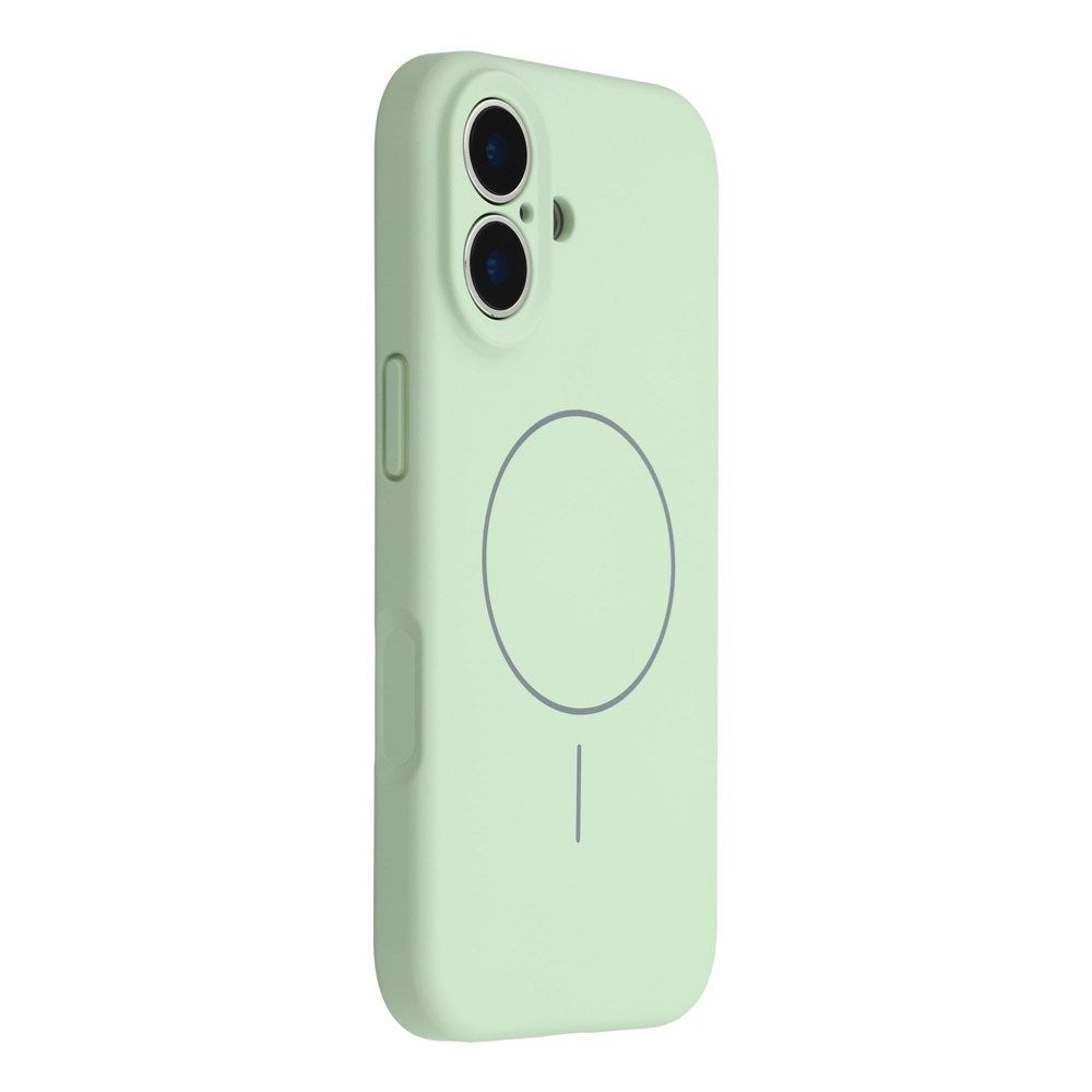 EIDERWOOD iPhone 17 Fleksibelt Plastik Mobil Cover m. Foret Inderside - MagSafe Kompatibel - Mintgrøn