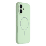EIDERWOOD iPhone 17 Fleksibelt Plastik Mobil Cover m. Foret Inderside - MagSafe Kompatibel - Mintgrøn