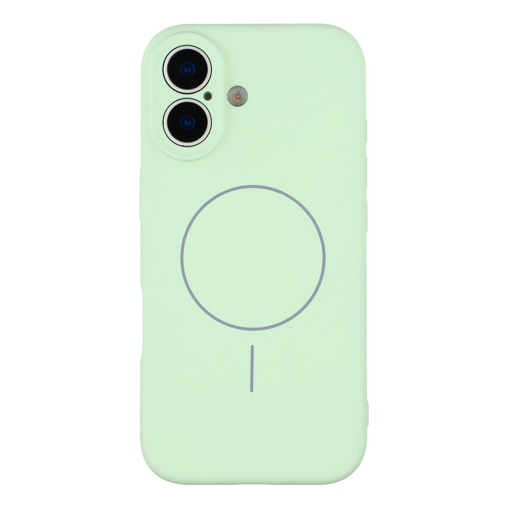 EIDERWOOD iPhone 17 Fleksibelt Plastik Mobil Cover m. Foret Inderside - MagSafe Kompatibel - Mintgrøn