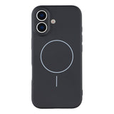 EIDERWOOD iPhone 17 Fleksibelt Plastik Mobil Cover m. Foret Inderside - MagSafe Kompatibel - Sort