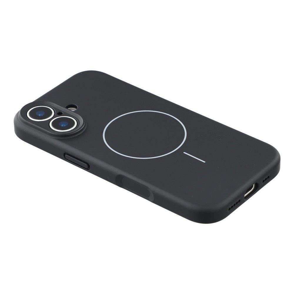 EIDERWOOD iPhone 17 Fleksibelt Plastik Mobil Cover m. Foret Inderside - MagSafe Kompatibel - Sort