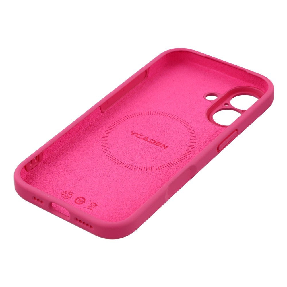 EIDERWOOD iPhone 17 Fleksibelt Plastik Mobil Cover m. Foret Inderside - MagSafe Kompatibel - Pink