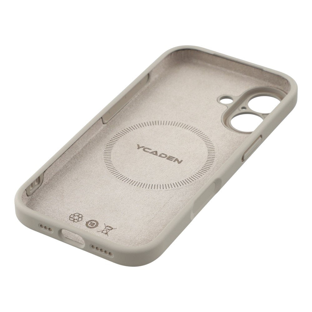EIDERWOOD iPhone 17 Fleksibelt Plastik Mobil Cover m. Foret Inderside - MagSafe Kompatibel - Grå