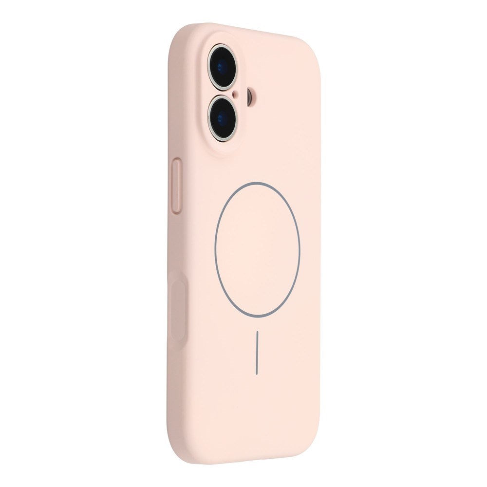 EIDERWOOD iPhone 17 Fleksibelt Plastik Mobil Cover m. Foret Inderside - MagSafe Kompatibel - Lyserød