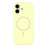 EIDERWOOD iPhone 17 Fleksibelt Plastik Mobil Cover m. Foret Inderside - MagSafe Kompatibel - Gul