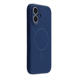EIDERWOOD iPhone 17 Fleksibelt Plastik Mobil Cover m. Foret Inderside - MagSafe Kompatibel - Mørkeblå