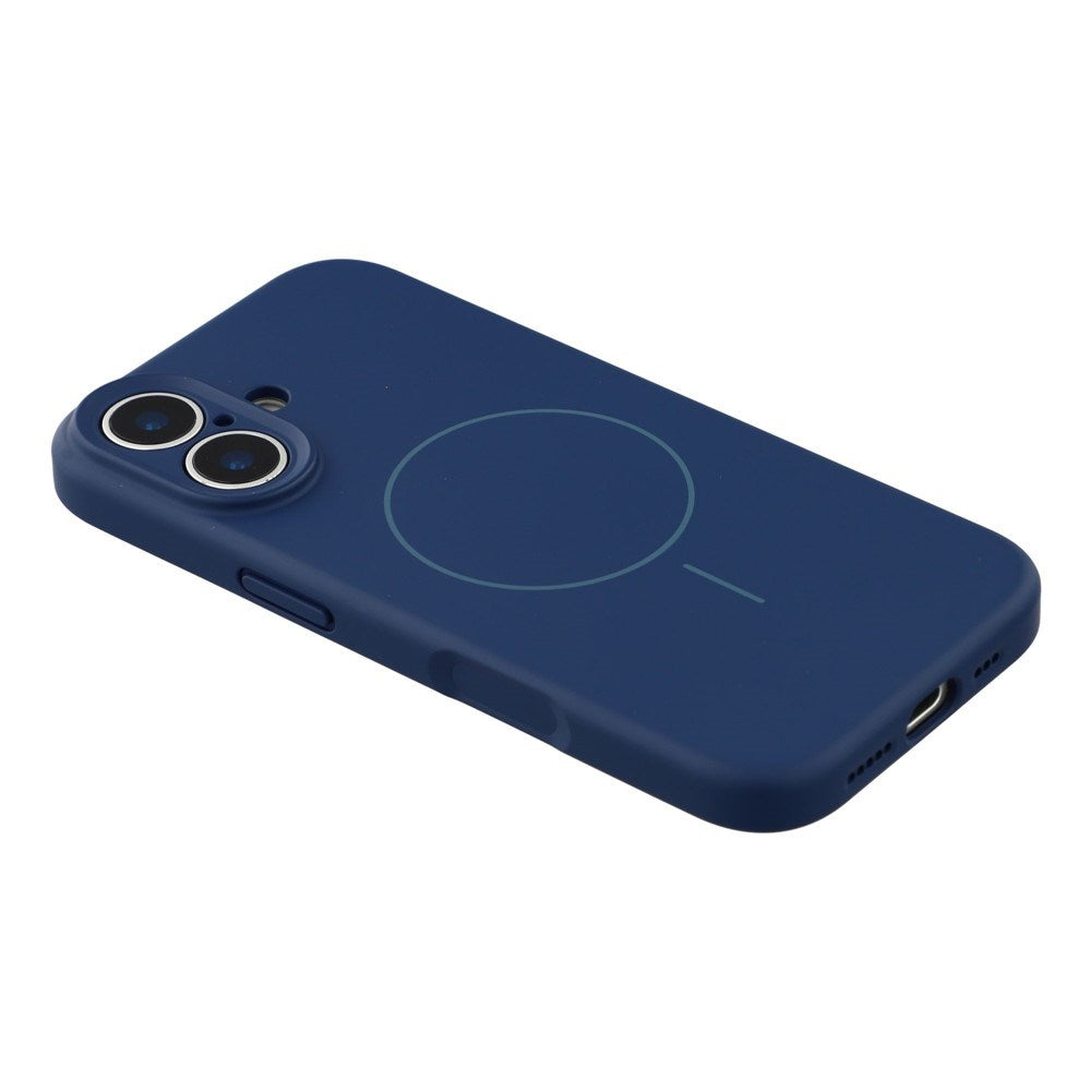 EIDERWOOD iPhone 17 Fleksibelt Plastik Mobil Cover m. Foret Inderside - MagSafe Kompatibel - Mørkeblå