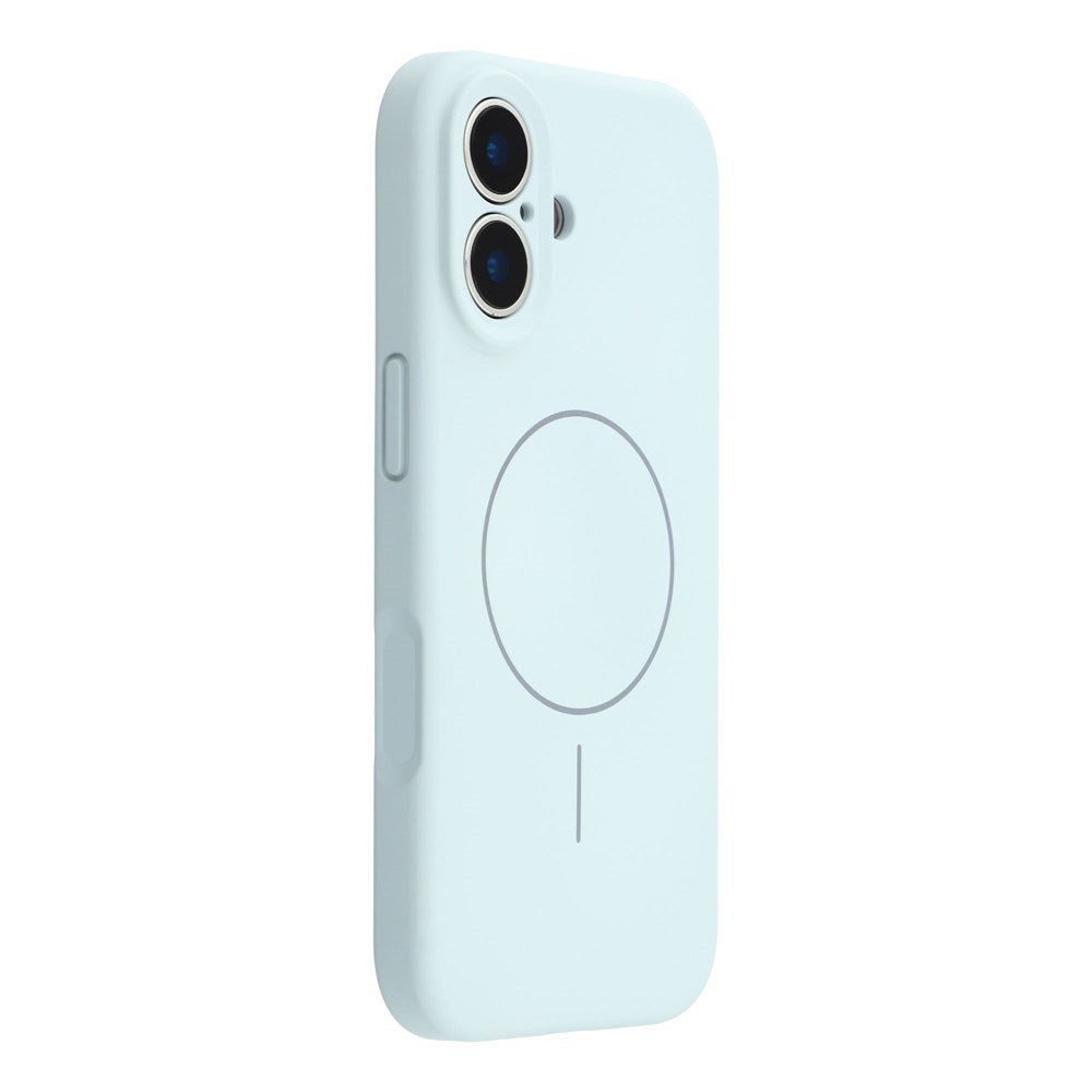 EIDERWOOD iPhone 17 Fleksibelt Plastik Mobil Cover m. Foret Inderside - MagSafe Kompatibel - Lyseblå