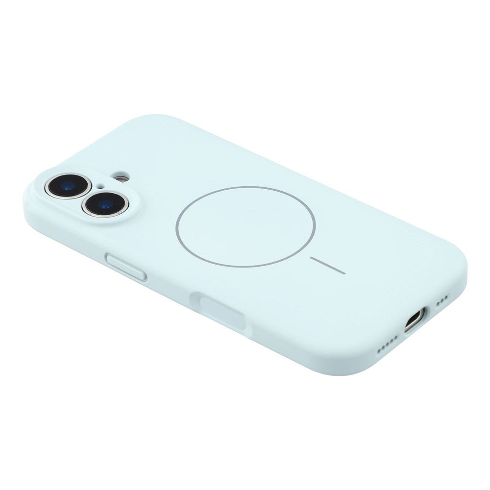 EIDERWOOD iPhone 17 Fleksibelt Plastik Mobil Cover m. Foret Inderside - MagSafe Kompatibel - Lyseblå