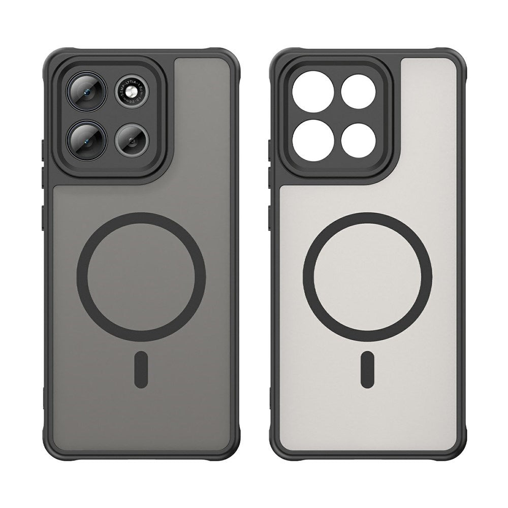 Motorola Moto G86 Power EIDERWOOD Hybrid Plastik Mobil Cover - MagSafe Kompatibel - Sort