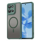 Motorola Moto G86 Power EIDERWOOD Hybrid Plastik Mobil Cover - MagSafe Kompatibel - Grøn