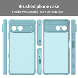 Sony Xperia 10 VII - EIDERWOOD Mat Hybrid Bagside Cover - Gennemsigtig / Lyseblå