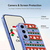 EIDERWOOD Samsung Galaxy S23 Fleksibelt Plast Jule Mobil Cover - Gennemsigtig / Mønster