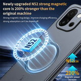 EIDERWOOD OnePlus 15 Hybrid Plastik Mobil Cover m. Kunstlæder - MagSafe Kompatibel - Sort