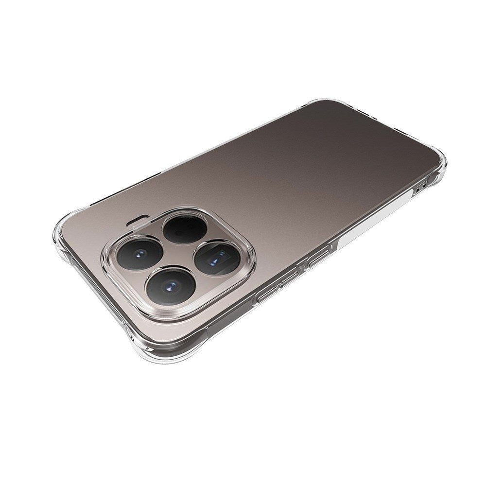 Xiaomi 15T Pro EIDERWOOD Fleksibelt Plast Mobil Cover m. Stødabsorberende Hjørner - Gennemsigtig