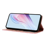 EIDERWOOD iPhone 17 Kunstlæder Flip Mobil Cover m. Polka Design - Lyserød