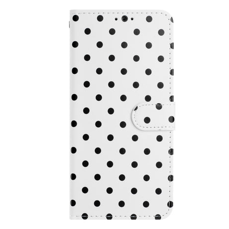 EIDERWOOD Xiaomi 17 Pro Max Kunstlæder Flip Mobil Cover m. Polka Design - Hvid