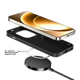 OnePlus 15 Carbon FIber Mobil Cover - MagSafe Kompatibel - Sort/Sølv