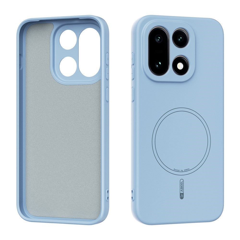 OnePlus 15 Silikone Mobil Cover - MagSafe Kompatibel - Lyseblå