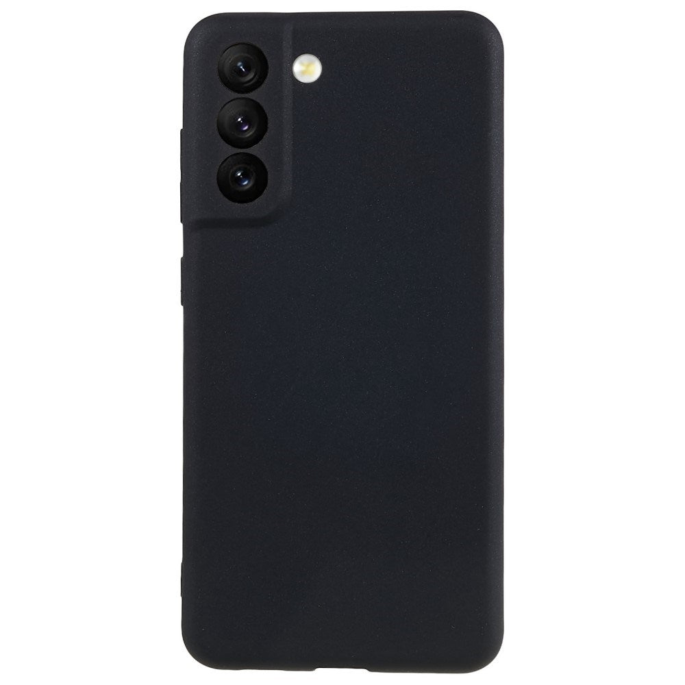 EIDERWOOD Samsung Galaxy S21 FE Fleksibelt Plastik Mobil Cover - Sort