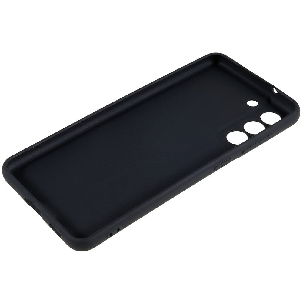 EIDERWOOD Samsung Galaxy S21 FE Fleksibelt Plastik Mobil Cover - Sort