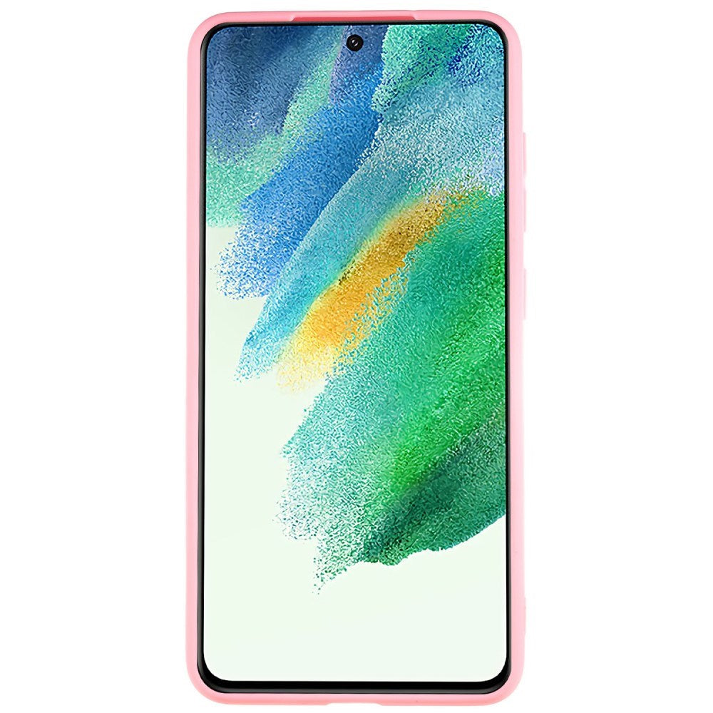 EIDERWOOD Samsung Galaxy S21 FE Fleksibelt Plastik Mobil Cover - Lyserød