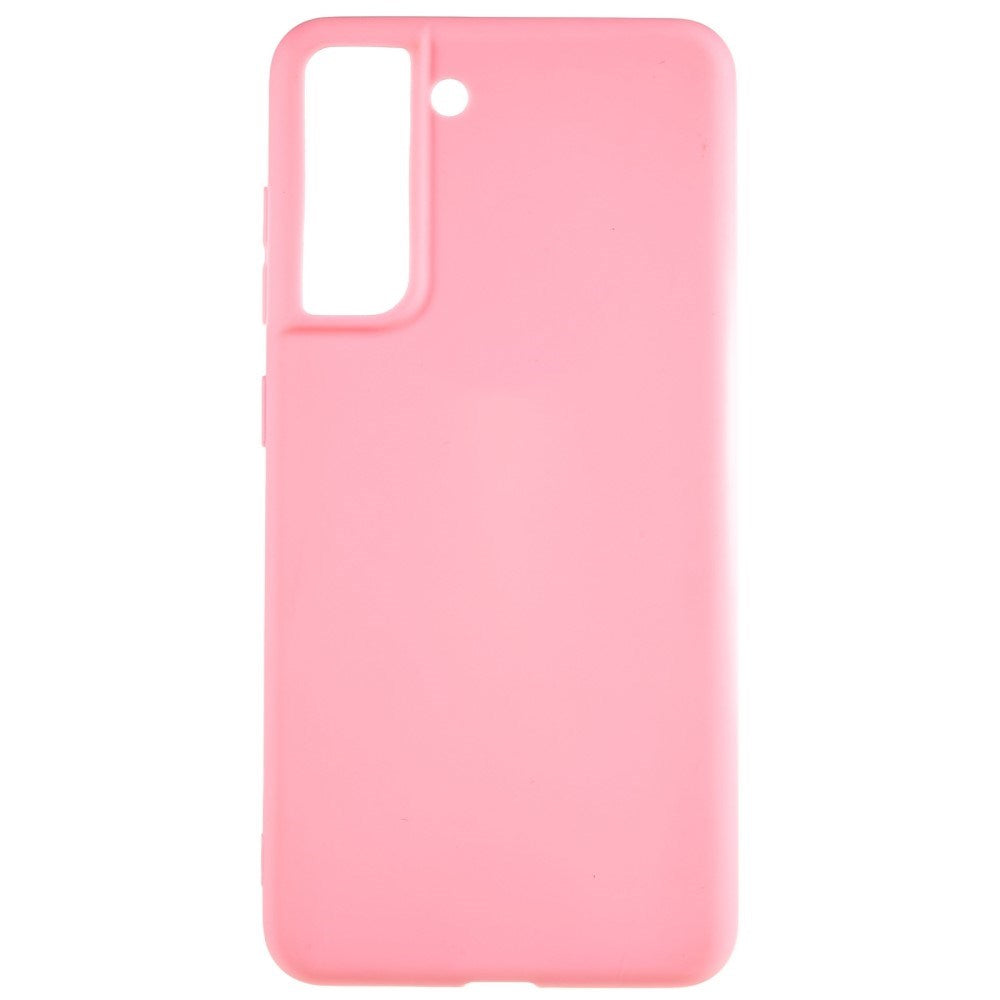EIDERWOOD Samsung Galaxy S21 FE Fleksibelt Plastik Mobil Cover - Lyserød