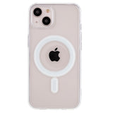 EIDERWOOD iPhone 13 Hybrid Plast Mobil Cover - MagSafe Kompatibel - Gennemsigtig / Hvid
