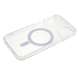 EIDERWOOD iPhone 13 Hybrid Plast Mobil Cover - MagSafe Kompatibel - Gennemsigtig / Hvid