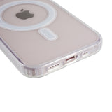 EIDERWOOD iPhone 13 Hybrid Plast Mobil Cover - MagSafe Kompatibel - Gennemsigtig / Hvid