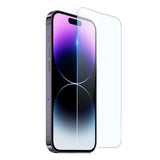iPhone 14 Pro NORTHJO 2-i-1 Sæt - Fleksibelt Plast Mobil Cover & Skærmbeskyttelsesglas - Gennemsigtig