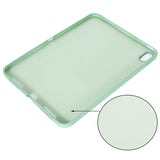 iPad 10.9 (2022) Liquid Silikone Shockproof Tablet Cover - Grøn