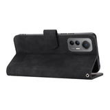 EIDERWOOD Xiaomi 12 Pro Kunstlæder Mobil Cover m. Pung og Strop - Sort