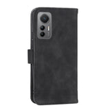 EIDERWOOD Xiaomi 12 Pro Kunstlæder Mobil Cover m. Pung og Strop - Sort
