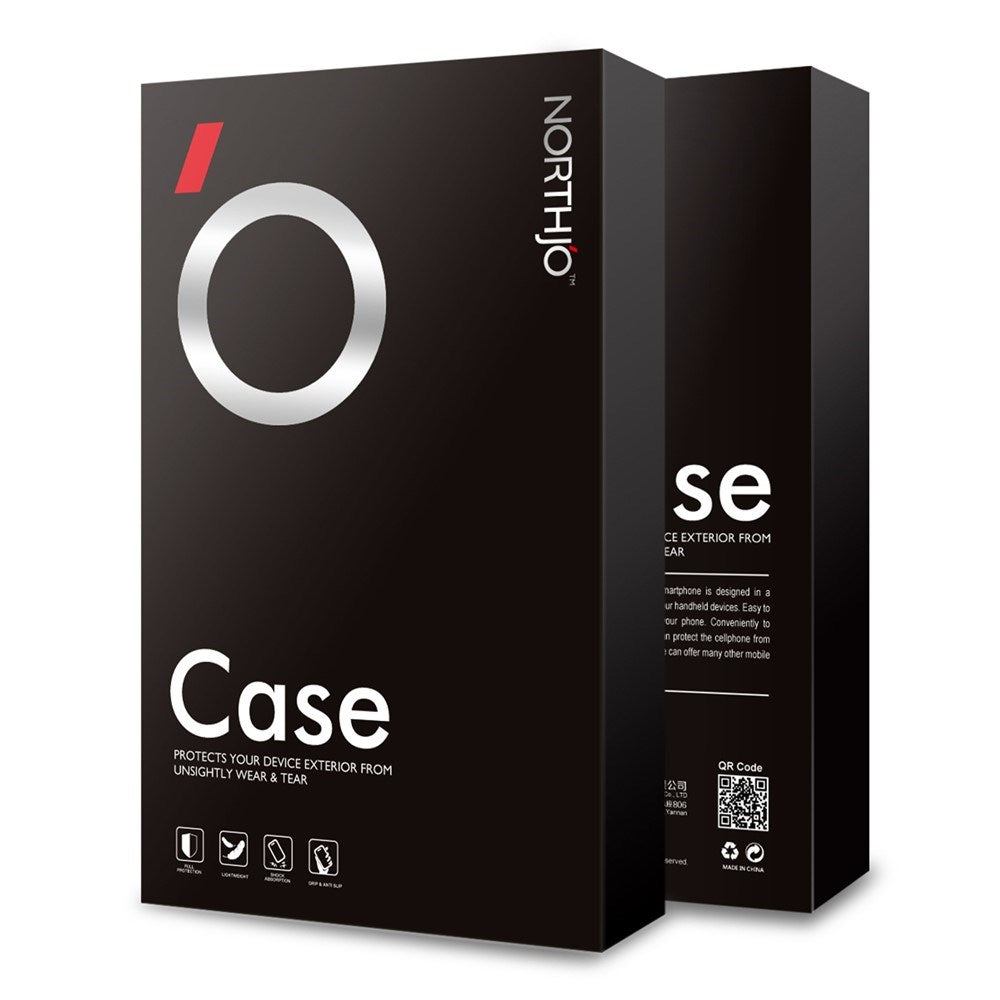 Samsung Galaxy S23 NORTHJO 360° Protection Set inkl. Cover & Skærmbeskyttelse & Kameralinsebeskyttelse - Gennemsigtig