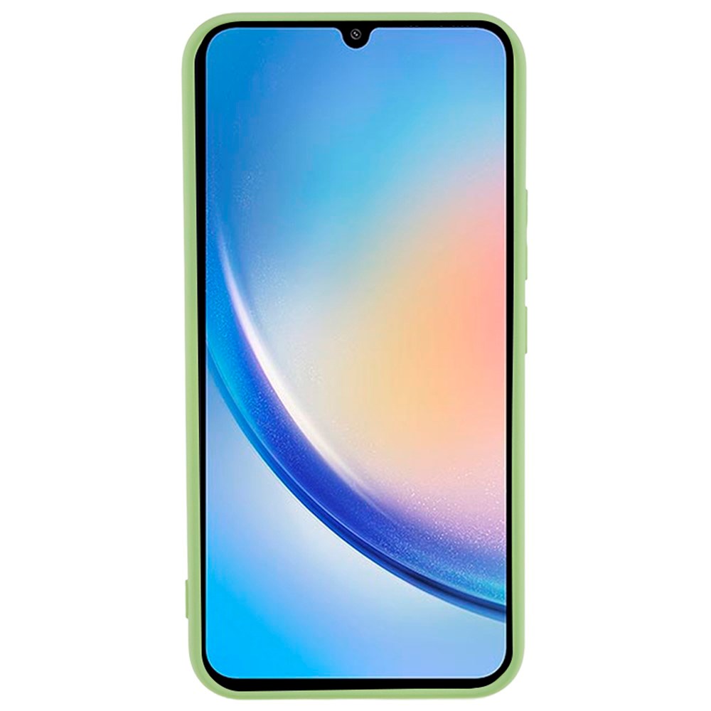 Samsung Galaxy A34 (5G) - EIDERWOOD Foret Fleksibelt Plast Cover - Lysegrøn