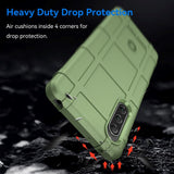 Sony Xperia 10 V Rugged Shield Series Håndværker Mobil Cover - Grøn