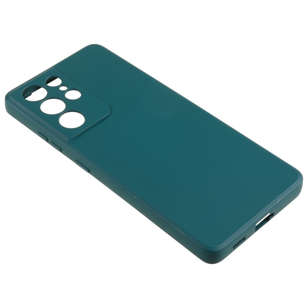 EIDERWOOD - Samsung Galaxy S21 Ultra - Foret Fleksibelt Plast Cover - Grøn