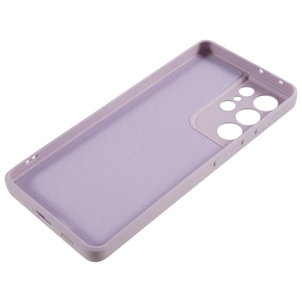EIDERWOOD - Samsung Galaxy S21 Ultra - Foret Fleksibelt Plast Cover - Lilla
